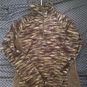 Columbia Fleece Nit half Zip up